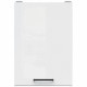 JUNONA Meuble haut 40 cm - 1 Porte - Blanc brillant