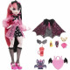 Monster High - Draculaura avec chauve-souris de compagnie - Poupée - MONSTER HIGH - HHK51 - POUPEE MANNEQUIN MONSTER HIGH