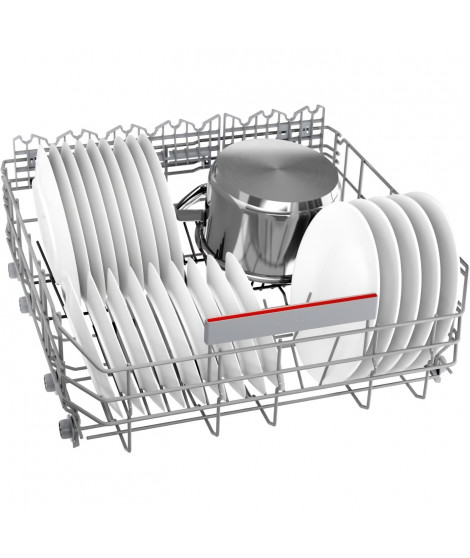Lave-vaisselle pose libre BOSCH SMS4HCI19E SER4 - 14 couverts - Induction - L60cm - 42dB - Gris Inox