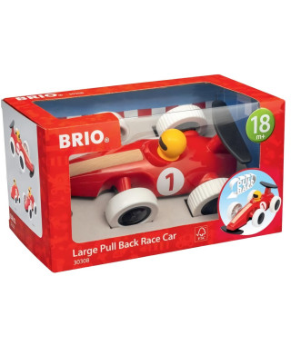 Grande voiture de course a rétrofriction - Jouet d'éveil premier age -7312350303087 - Brio World