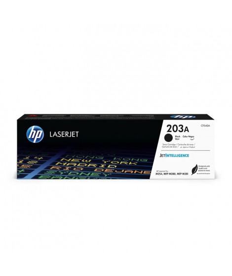 HP 203A Cartouche de toner noir LaserJet authentique (CF540A) pour HP Color LaserJet Pro M254/M280/M281