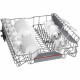 Lave-vaisselle pose libre BOSCH SMS4HCI19E SER4 - 14 couverts - Induction - L60cm - 42dB - Gris Inox