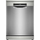 Lave-vaisselle pose libre BOSCH SMS6ZCI12E SER6 - 14 couverts - Induction - L60cm - 38dB - Gris Inox