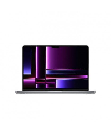 Apple - 14 MacBook Pro (2023) - Puce Apple M2 Max - RAM 16Go - Stockage 1To - Gris Sideral - AZERTY