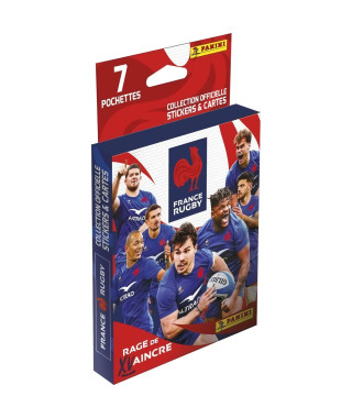 Boiîte 7 pochettes RUGBY EDF - PANINI