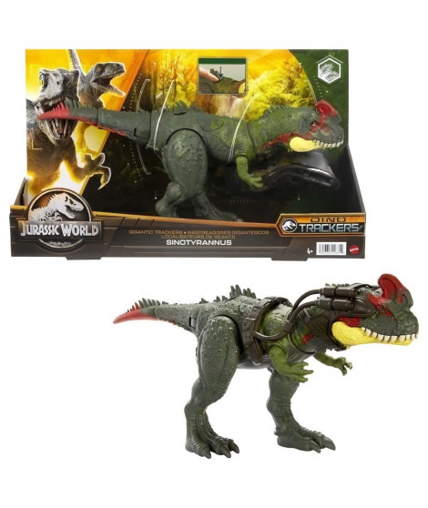 Mattel - Jurassic World Dino Trackers - Figurine Gigantic Trackers Sinotyrannus
