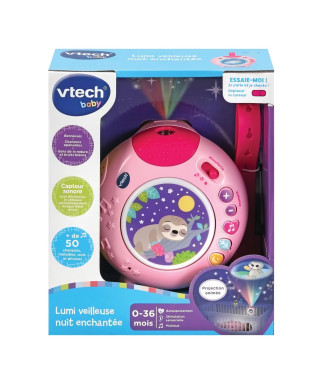 VTECH BABY - Lumi Veilleuse Nuit Enchantée Rose