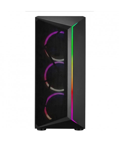 COOLER MASTER CMP 510 - Boitier PC - Midi Tower - Noir - ATX - Micro ATX - Mini-ITX