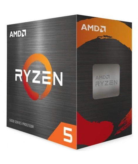 Processeur AMD RYZEN 5 5600X - AM4 - 4,60 GHz - 6 coeurs