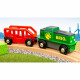 Train de la Ferme a Pile - circuit de train en bois - a partir de 3 ans - 36018 - BRIO World