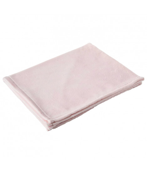 Couverture BABYCALIN  - Des la naissance - Flanelle - 75 x 100 cm - Clair rose