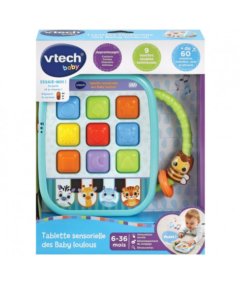 VTECH BABY - Tablette Sensorielle des Baby Loulous