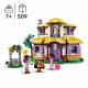 LEGO Disney Wish 43231 La Chaumiere d'Asha, Maison de Poupées avec Mini Poupées Asha, Sakina et Sabino et Figurine Star