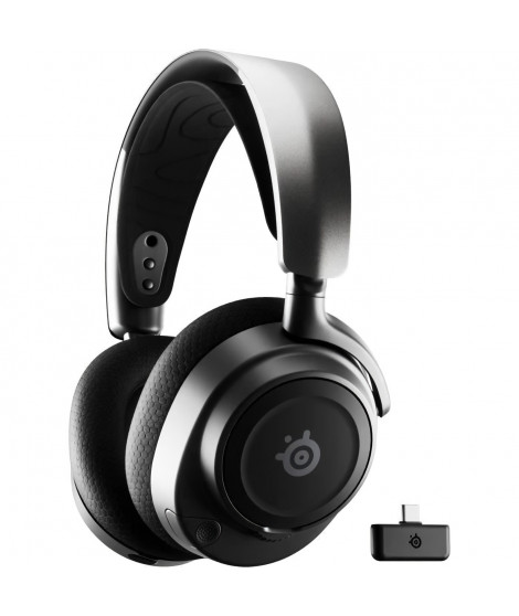 Casque-Micro Gaming sans fil STEELSERIES Arctis Nova 7 - Multiplateforme - Noir