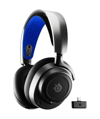 Casque-Micro Gaming sans fil STEELSERIES Arctis Nova 7P - Multiplateforme - Noir / Bleu