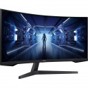 Ecran PC Gamer Incurvé - SAMSUNG - ODYSSEY G5 - G55T C34G55TWWP - 34'' UWQHD - Dalle VA - 1 ms - 165Hz - HDMI / DisplayPort /…