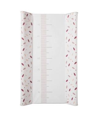 Plan a langer BABYCALIN PLUMES - Des la naissance - PVC - 50 x 70 cm - Rose