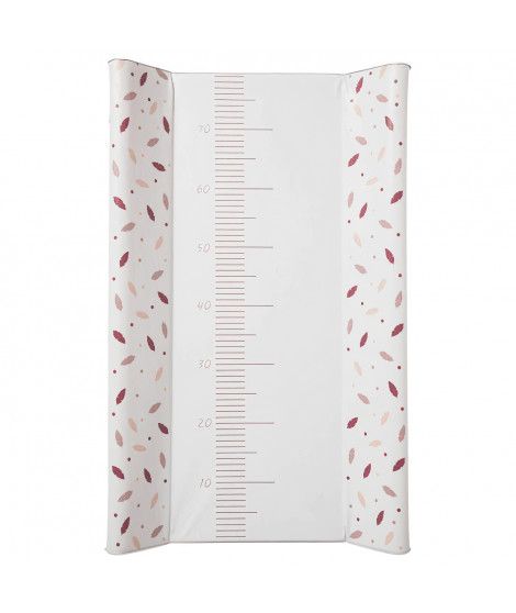 Plan a langer BABYCALIN PLUMES - Des la naissance - PVC - 50 x 70 cm - Rose