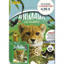 ANIMAUX - PANINI - Album + 4 pochettes