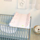 Plan a langer BABYCALIN PLUMES - Des la naissance - PVC - 50 x 70 cm - Rose