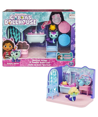 Playset Deluxe La Salle de Bain de Marine - Gabby et la Maison Magique - Figurine et accessoires