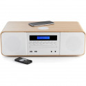 Micro chaîne hi-fi CD/MP3/USB - Bluetooth - 50W - Tuner numérique FM - Egaliseur - Blanc - THOMSON MIC201IBT