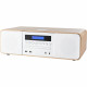 Micro chaîne hi-fi CD/MP3/USB - Bluetooth - 50W - Tuner numérique FM - Egaliseur - Blanc - THOMSON MIC201IBT