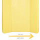 Matelas a langer standard premium jaune