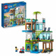 LEGO City 60365 L'Immeuble d'Habitation, Maquette Modulaire avec Chambres, Magasin et Vélo