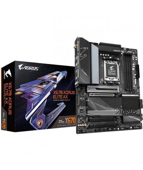 Carte mere - GIGABYTE TECHNOLOGY - X670 AORUS ELITE AX