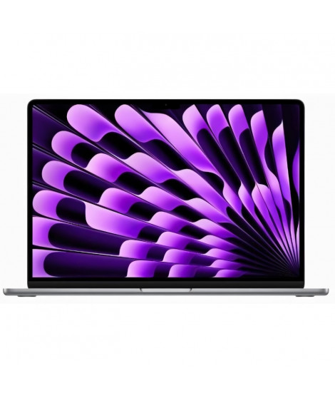 Apple - 15,3 MacBook Air M2 (2023) - RAM 8Go - Stockage 256Go - Gris Sidéral - AZERTY
