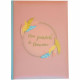 Coffret boite a  trésors et journal de naissance -  Multicolore - 22.5 x 31 cm