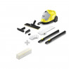 Nettoyeur vapeur KARCHER SC 4 EasyFix - 2000 w - 3.5 bars + 15 lingettes jetables EasyFix (1.512.450.0)