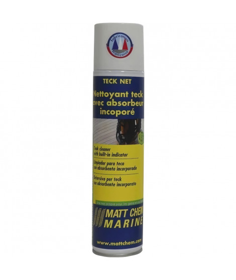 MATT CHEM MARINE Nettoyant Teck Net - Absorbeur incorporé