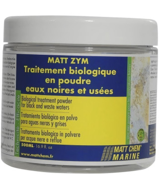 MATT CHEM MARINE Traitement biologique en poudre Matt Zym - Pour eaux noires et usées