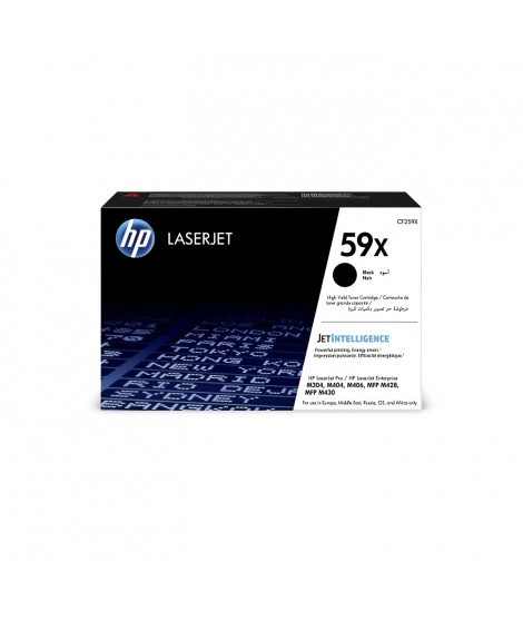 HP 59X Cartouche de toner noir LaserJet grande capacité authentique (CF259X) pour LaserJet Pro M304/M404/MFP M428