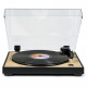 THOMSON TT300 - Platine vinyle design 33 et 45 tours - Tete de lecture Audio-Technica AT3600L - Bois et noir