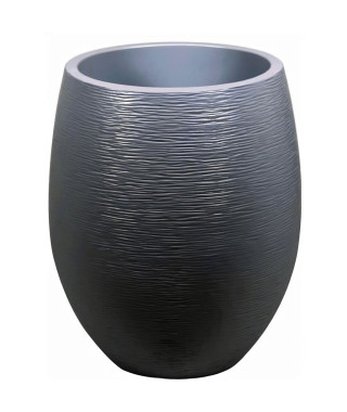 EDA Pot rond Graphit Ø50cm - Contenance 53L - Gris anthracite