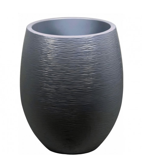 EDA Pot rond Graphit Ø50cm - Contenance 53L - Gris anthracite