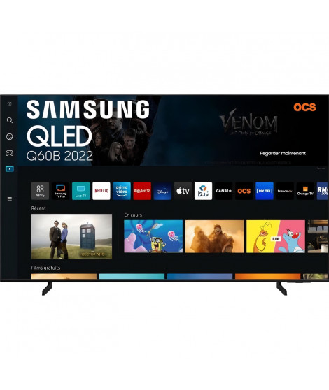 SAMSUNG 50Q60C TV QLED 4K UHD 50 (125 cm) Smart TV 3 ports HDMI