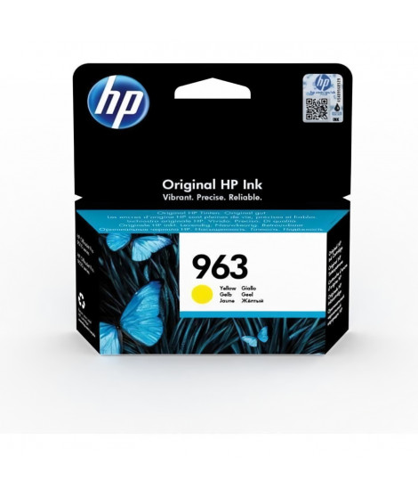 HP 963 Cartouche d'encre jaune authentique (3JA25AE) pour HP OfficeJet Pro 9010 / 9020 series