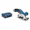 Scie circulaire 12V GKS 12V-26 (sans batterie ni chargeur) + coffret L-BOXX - BOSCH - 06016A1002