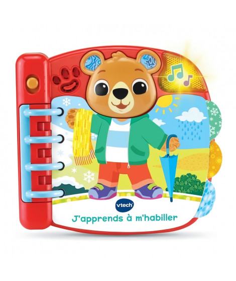 VTECH BABY - Livre J'apprends a m'habiller