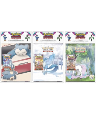 Pokémon - Pack Portfolio 180 cartes + Booster EV02