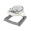 BABYMOOV Trotteur-Pousseur bébé - Evolutif - Pliage compact - Musical, Zinc