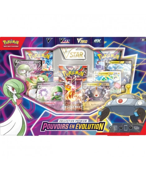 Pokémon - Coffret Premium - Écarlate et Violet - 10 cartes promo + 7 boosters + 1 marqueur et 1 code JCC