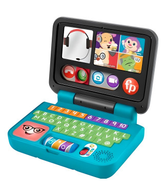 Fisher-Price - Mon Premier Ordi' Portable - Jouet D'Éveil 1Er Age