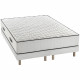 DEKO DREAM Ensemble matelas 180 x 200 + 2 sommiers 2 x 90 x 200 - Ressorts - 24 cm - 7 zones - Équilibré - DÉTENTE