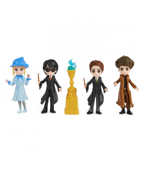 Wizarding World - Multipack 4 figurines Champions Tournoi des 3 Soricers MAGICAL MINIS