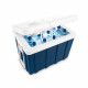 MOBICOOL MQ40WACDC Glaciere thermoélectrique a roulettes 39L Bleu